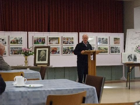 Speeches at the exhibition